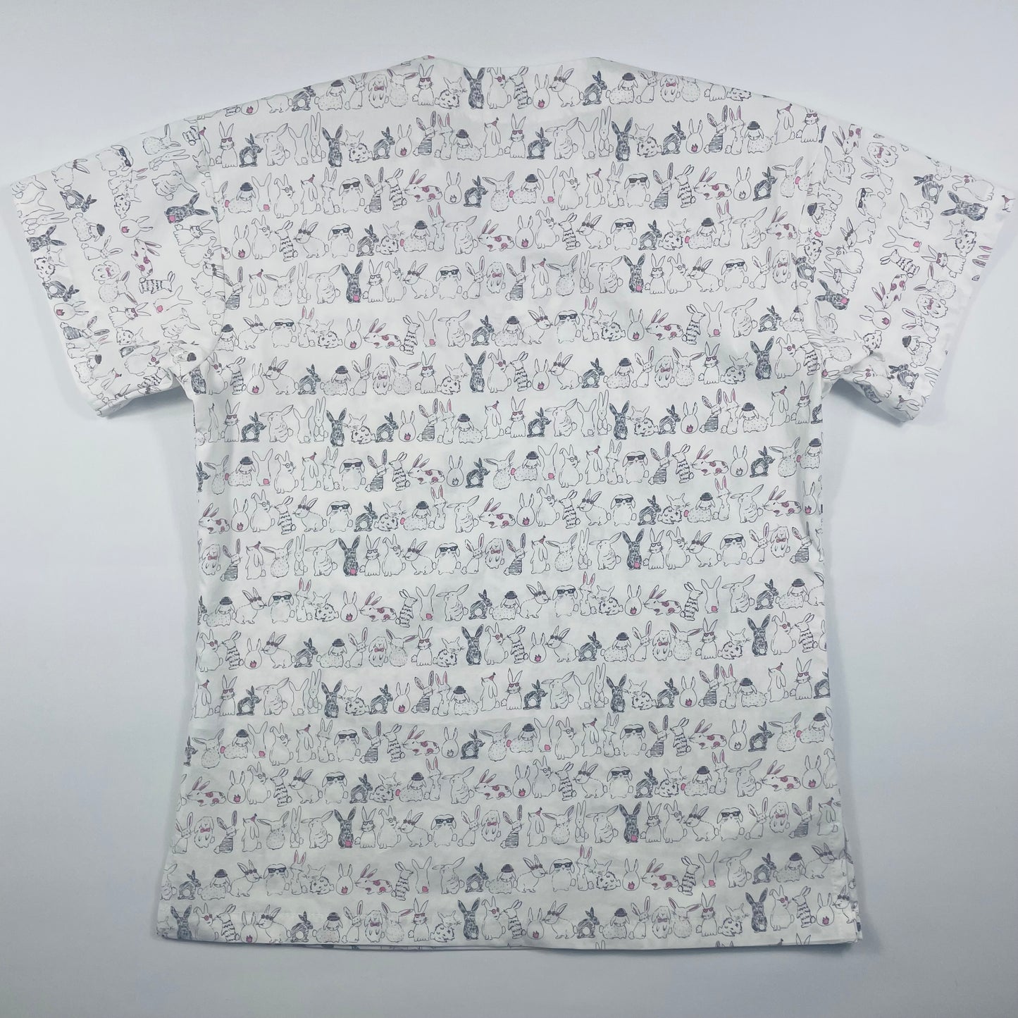 Bad Bunnies Fun Scrub Top - last one Relaxed fit XXS!