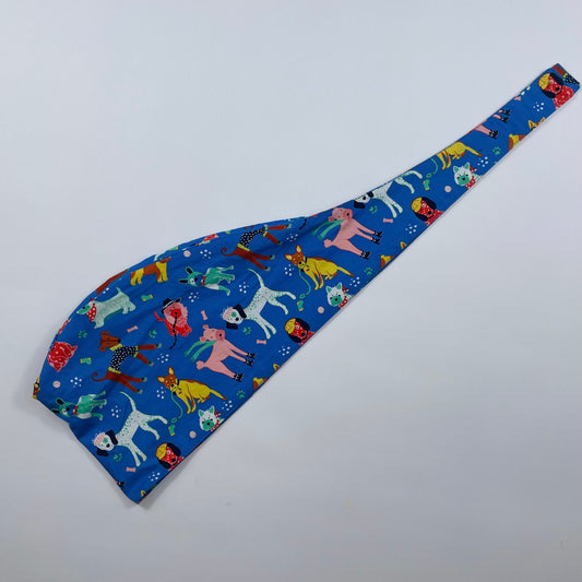 A Dog's Day Out Fun Scrub Cap