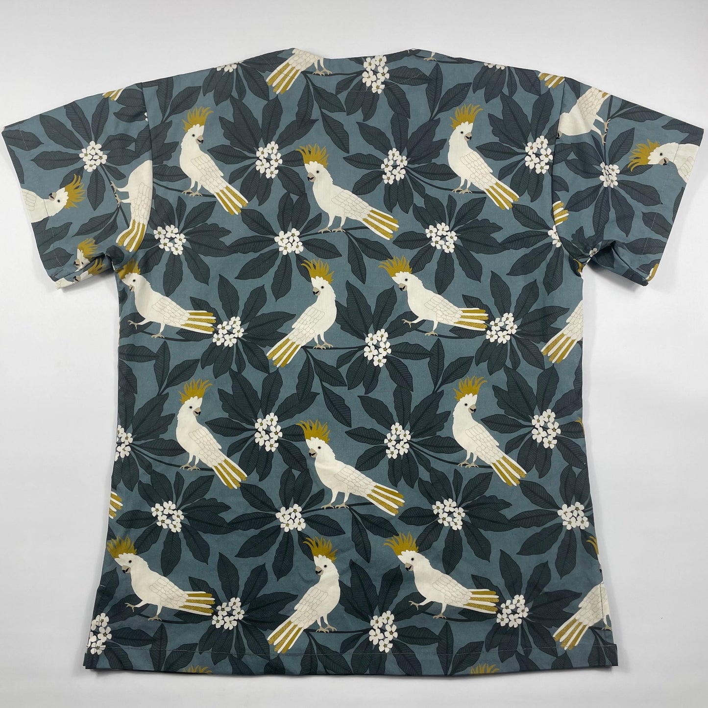 The Cockatoo Fun Scrub Top