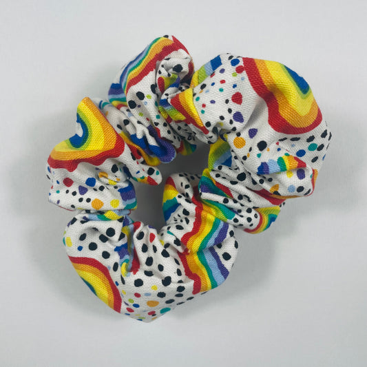 All The Rainbows Fun Scrunchie