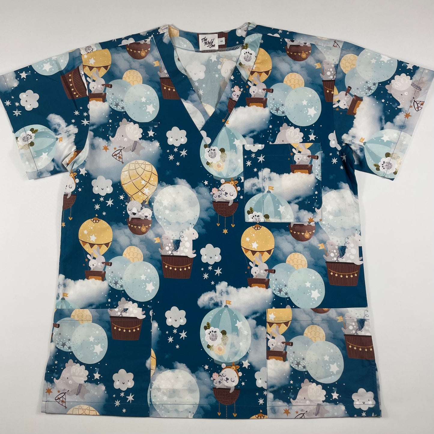 Dreamy Voyage Fun Scrub Top