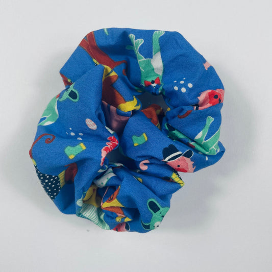 A Dog's Day Out Fun Scrunchie
