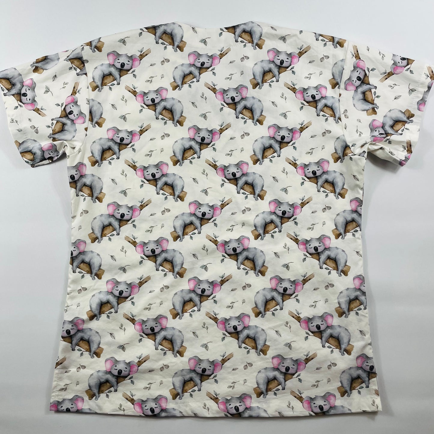 Sleepy Koala Fun Scrub Top - Princess seam 22 only!