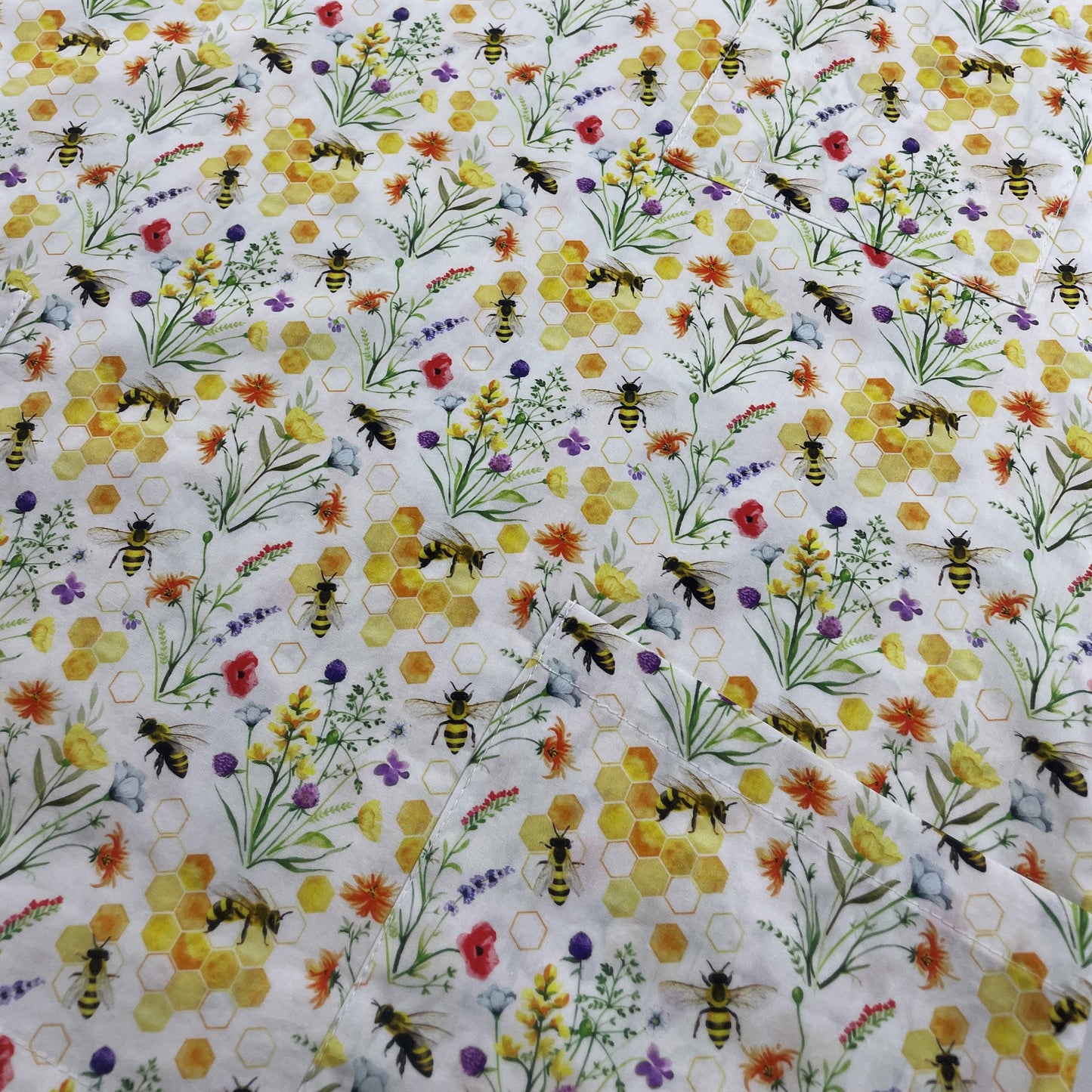 What's The Buzz Fun Scrub Top - last sizes!