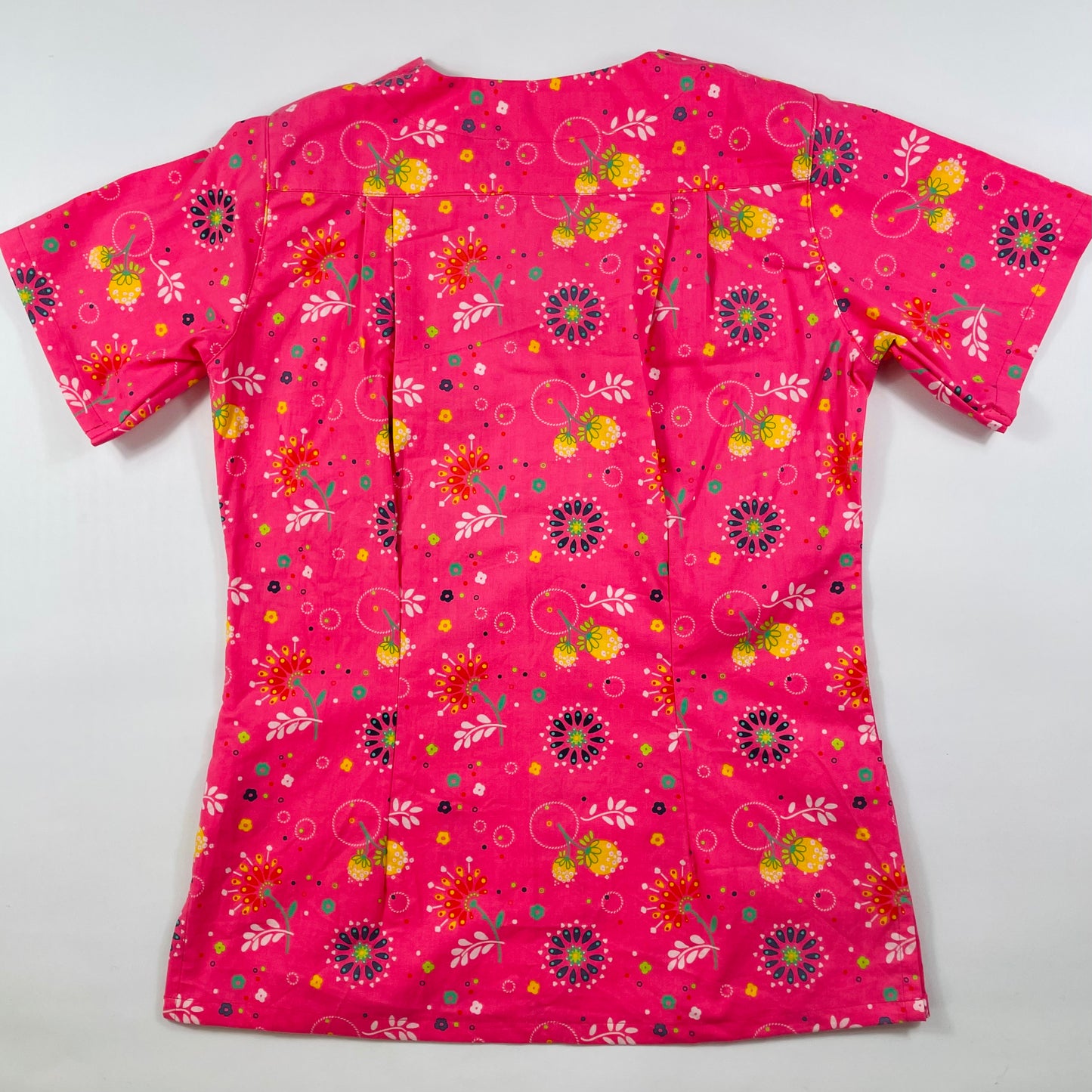 Spring Day Fun Scrub Top - last one Princess seam 6!