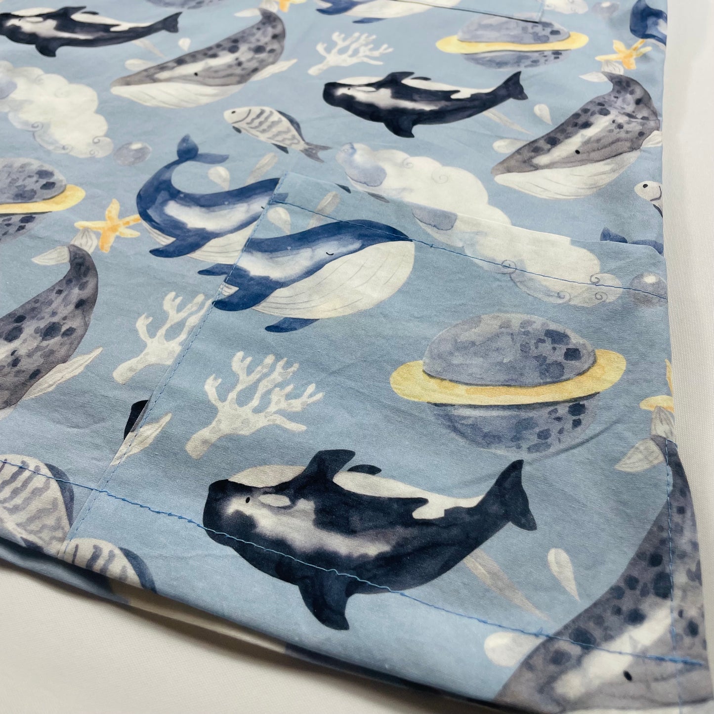 Whale Wonderland Fun Scrub Top last sizes!