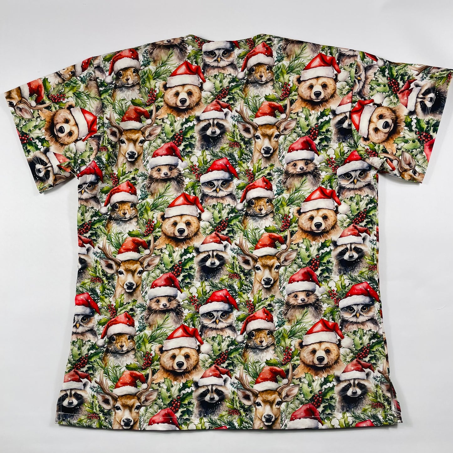 PREORDER - Round 1 - Woodland Christmas Scrub Sets - shipping late October