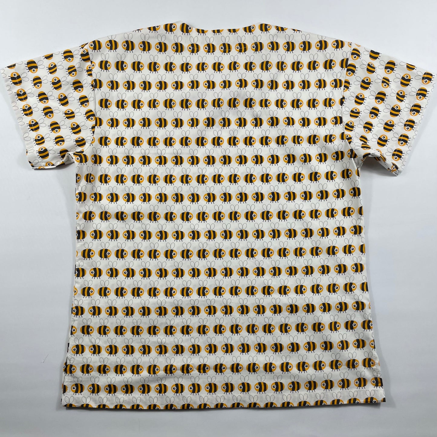 Happy Bees Fun Scrub Top - last one Relaxed Fit XXS!