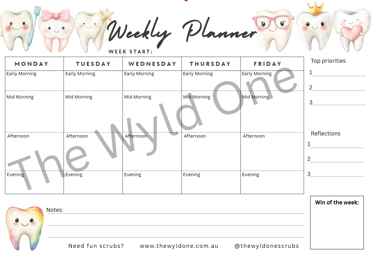 🌟 Free Weekly Planner | Printable PDF Planner | A4 Instant Download