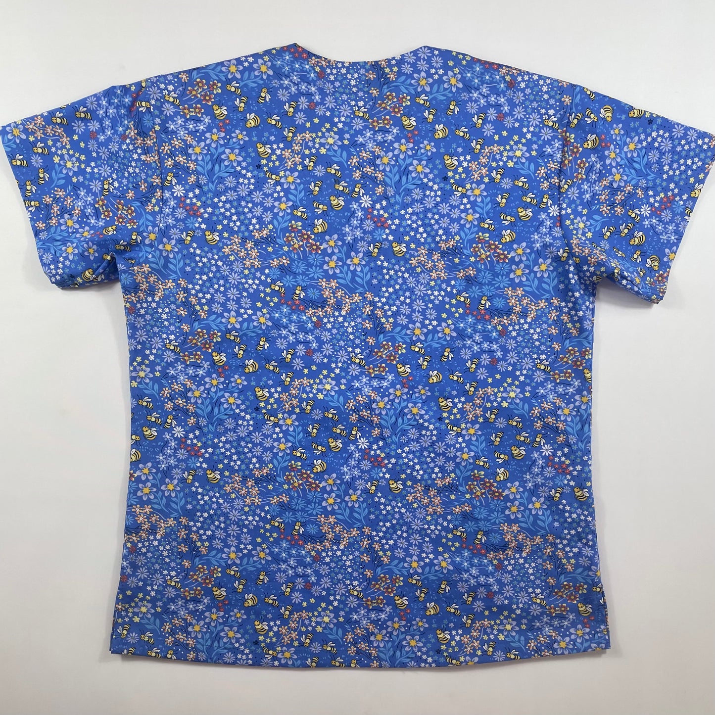 Blue Bees & Flowers Scrub Sets - made to order