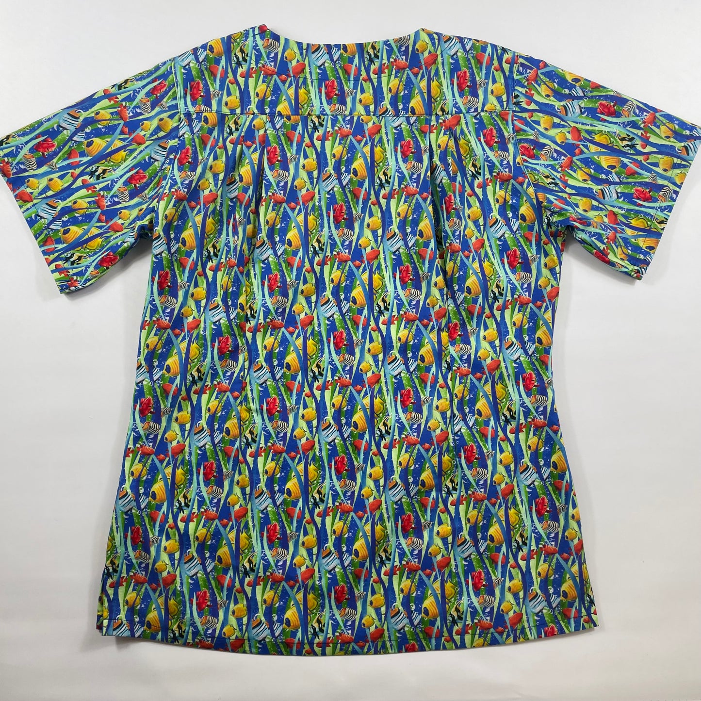 In the Reeds Fun Scrub Top - last one Princess seam 12!