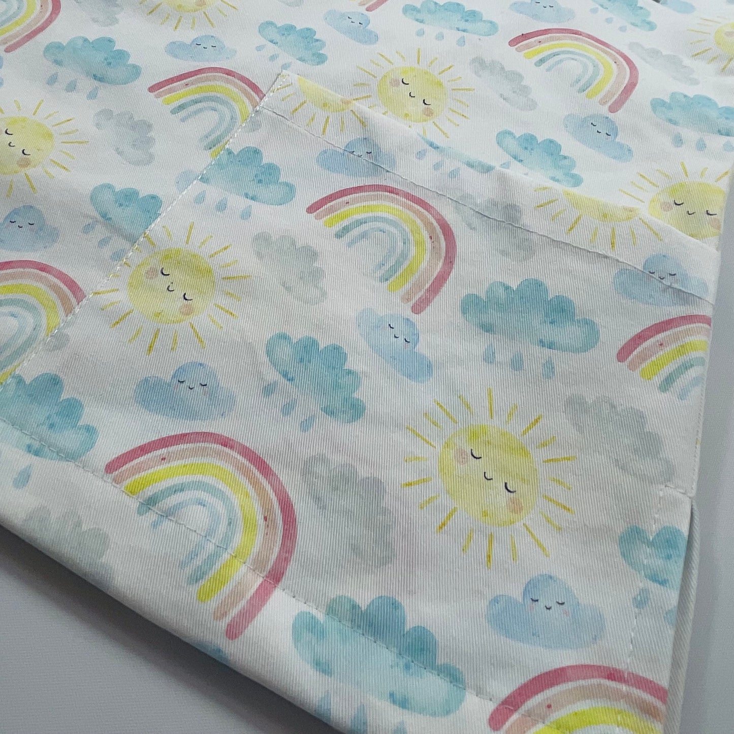 Sun Showers Fun Scrub Top - last one Relaxed fit XS!