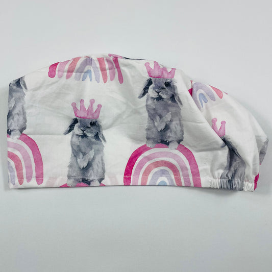 The Bunny Queen Scrub Cap