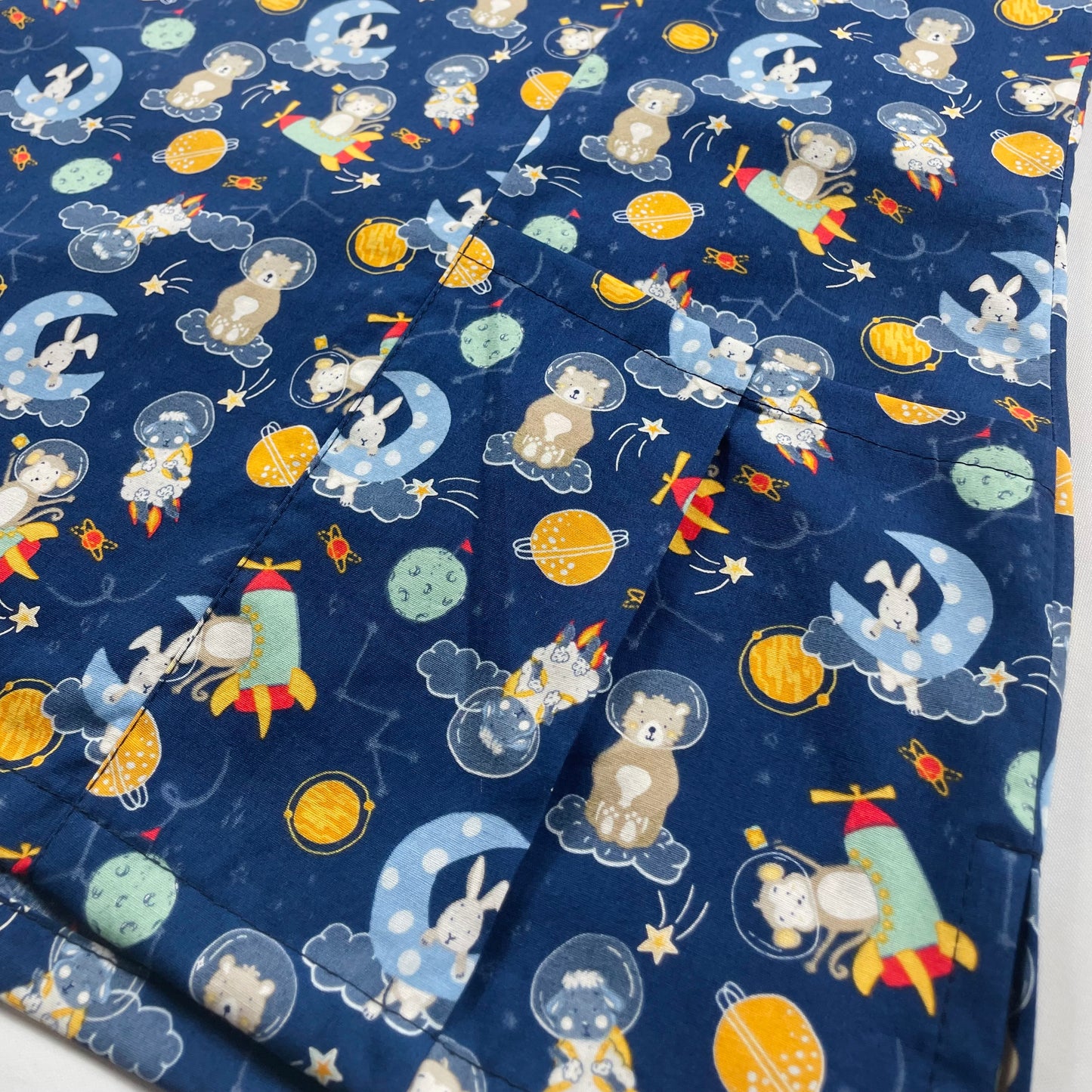 Outer Space Fun Scrub Top