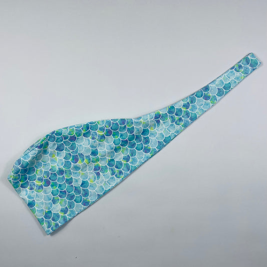 Blue Mermaid Scrub Cap