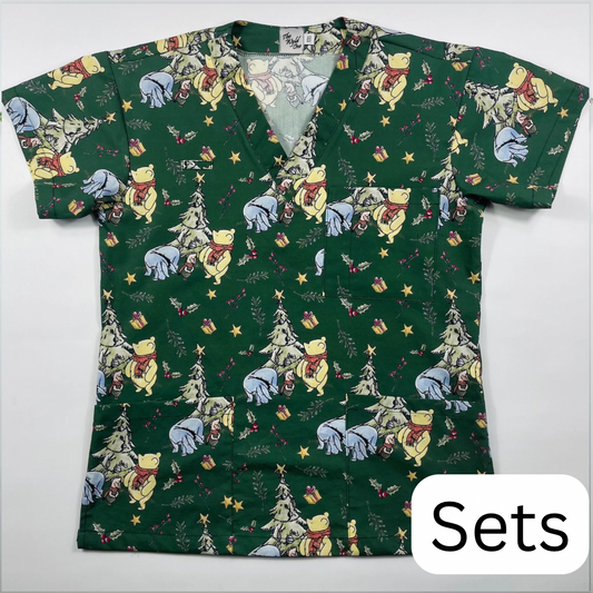 The Christmas Pooh Dark Green Sets - PREORDER Round 2 - shipping mid November