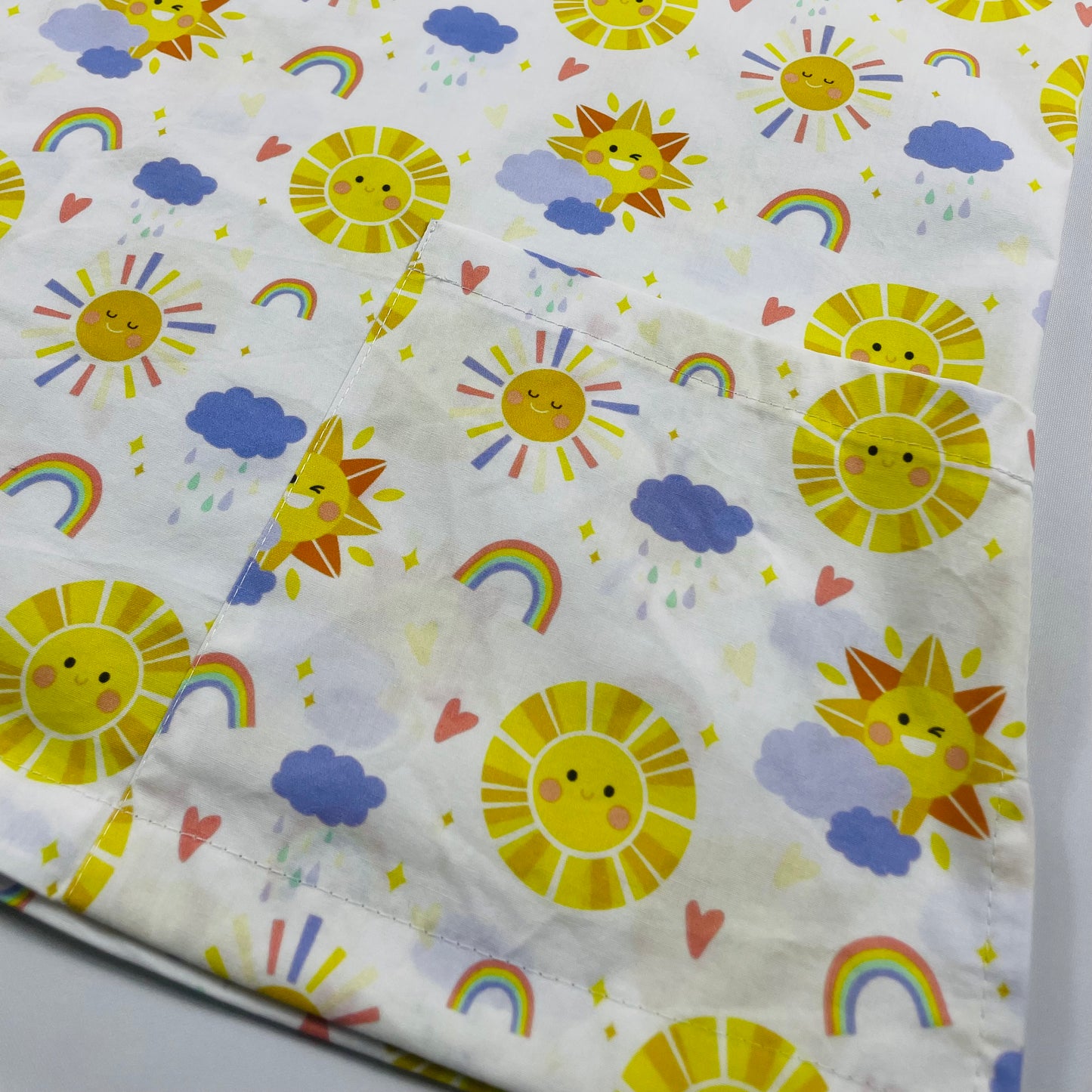 Sunny Days Fun Scrub Top - last one Relaxed fit S!