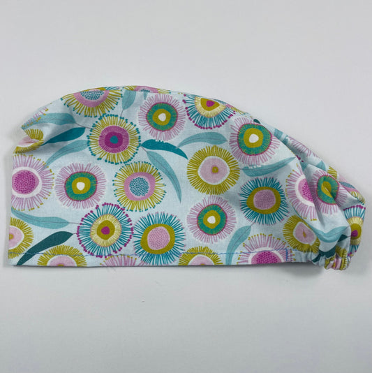 Gum Blossoms Scrub Cap