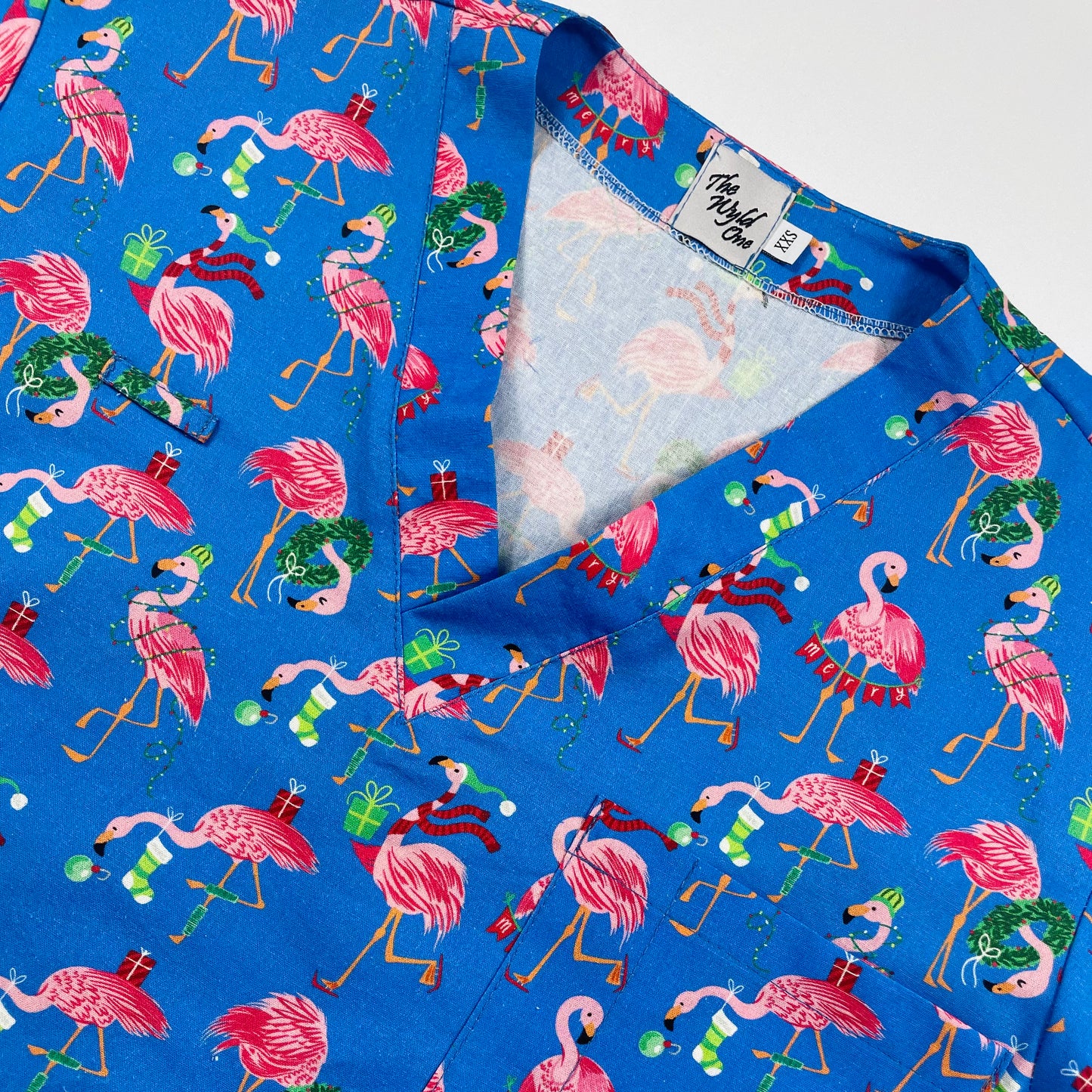 Christmas Flamingos - Made to order last one!