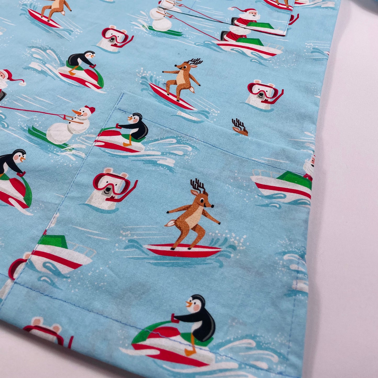 Christmas Day Fun Fun Scrub Top - last one Relaxed fit XXS!
