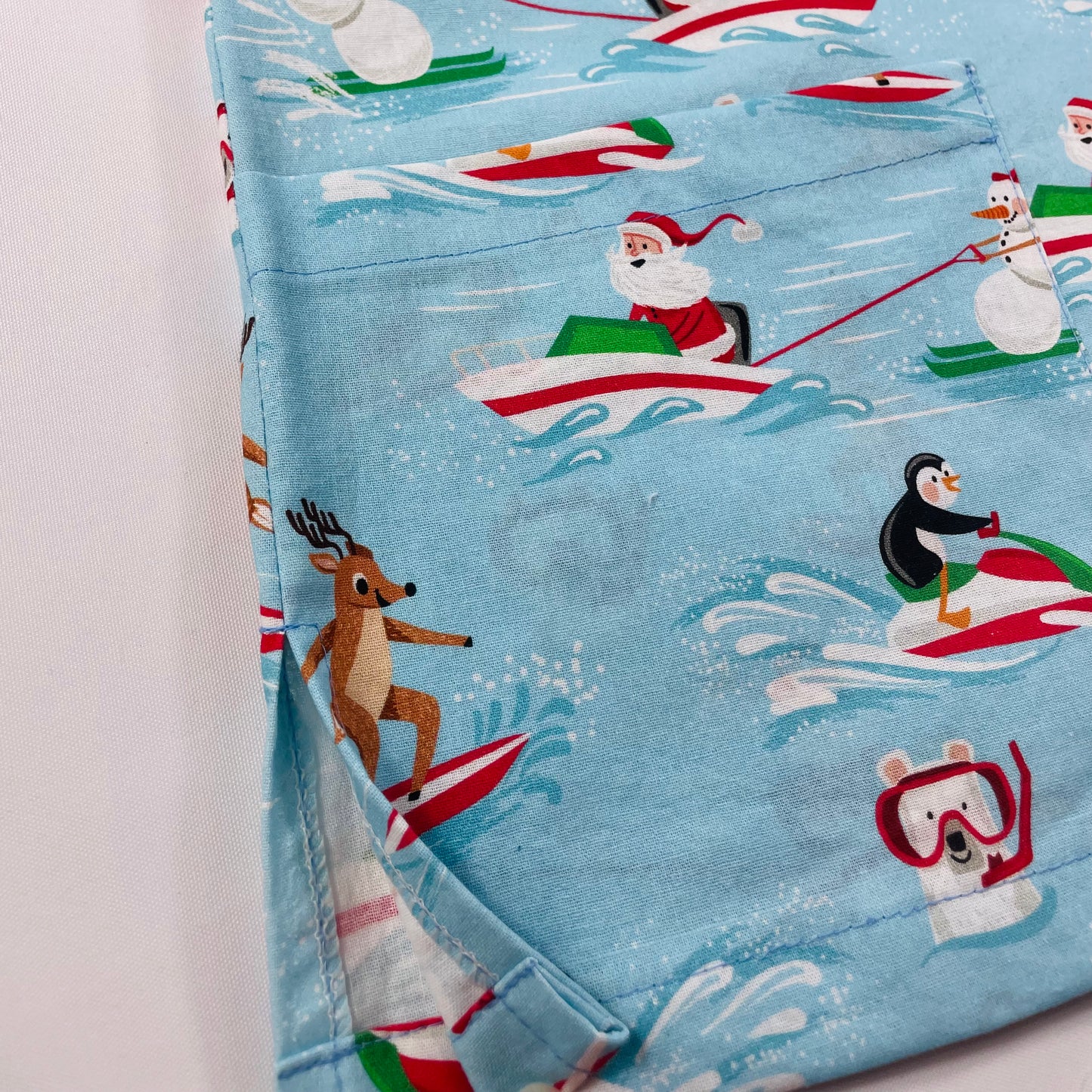 Christmas Day Fun Fun Scrub Top - last one Relaxed fit XXS!