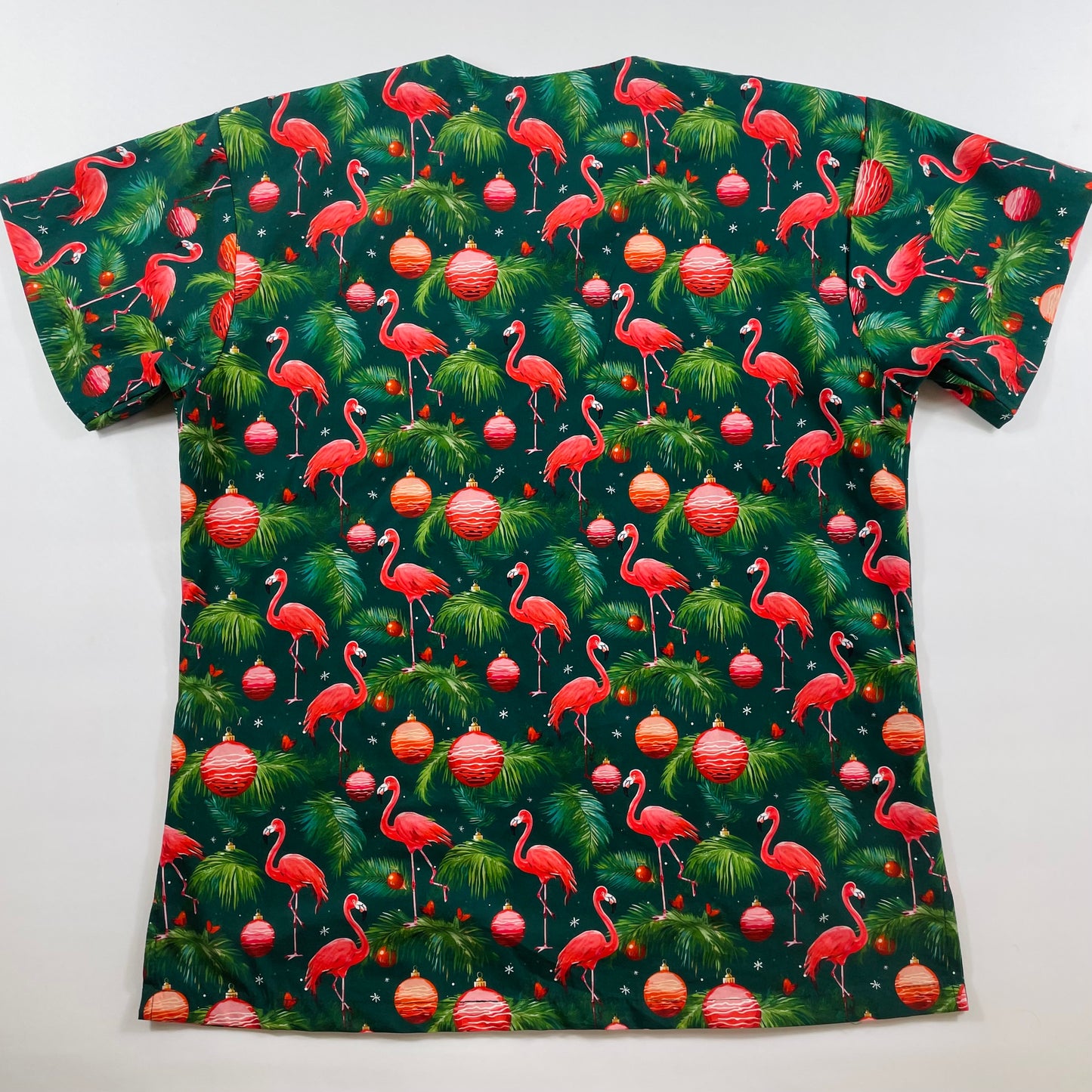 Festive Flamingos - ready to ship - last one relaxed fit M!