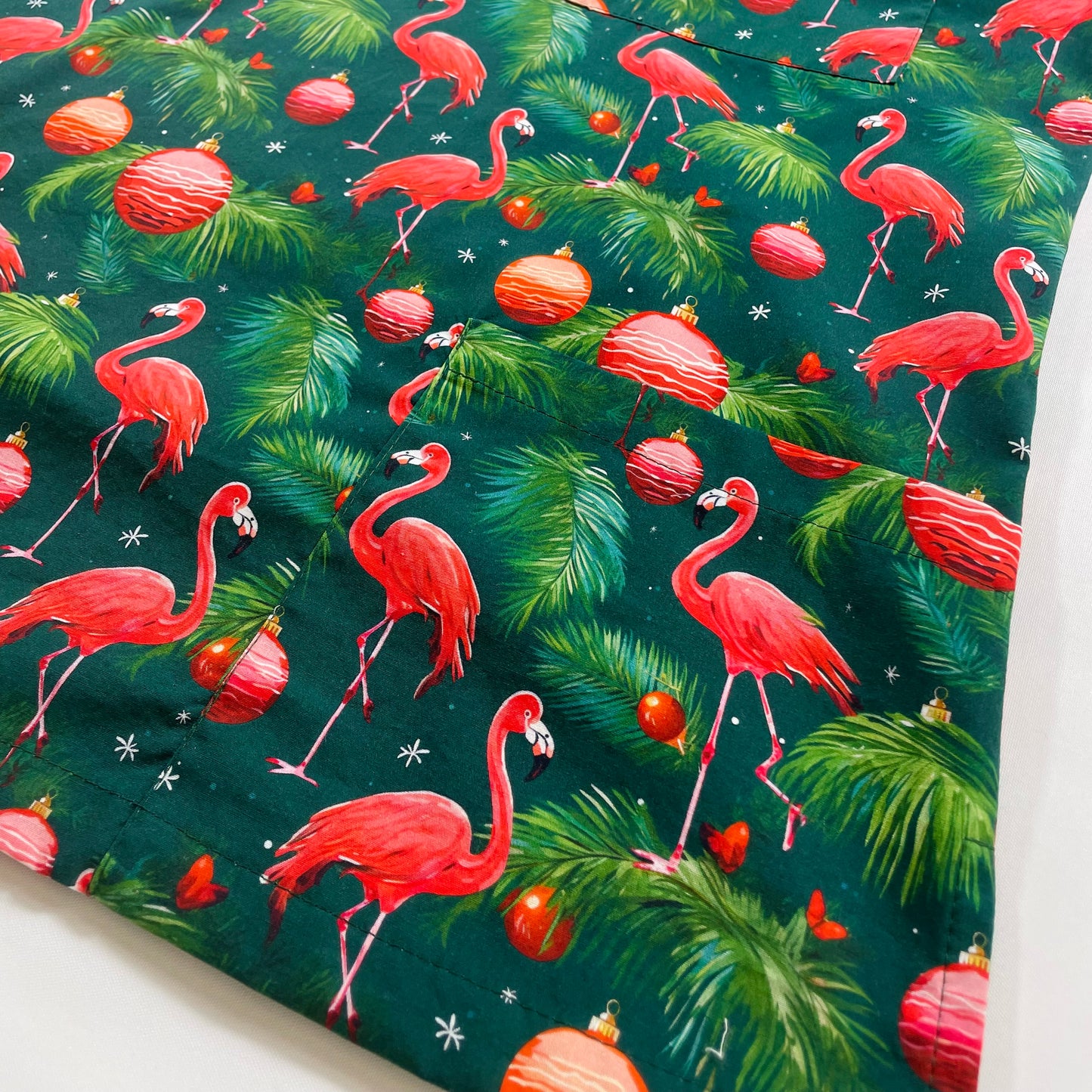 Festive Flamingos - ready to ship - last one relaxed fit M!