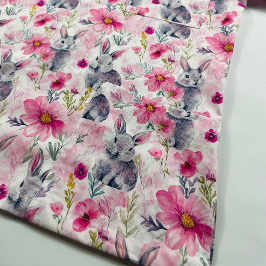 Blossom Bunny Scrub Cap