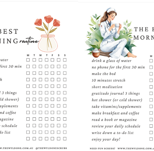🌟 Free Morning Routine Habit Tracker | Printable PDF Planner | A4 Instant Download