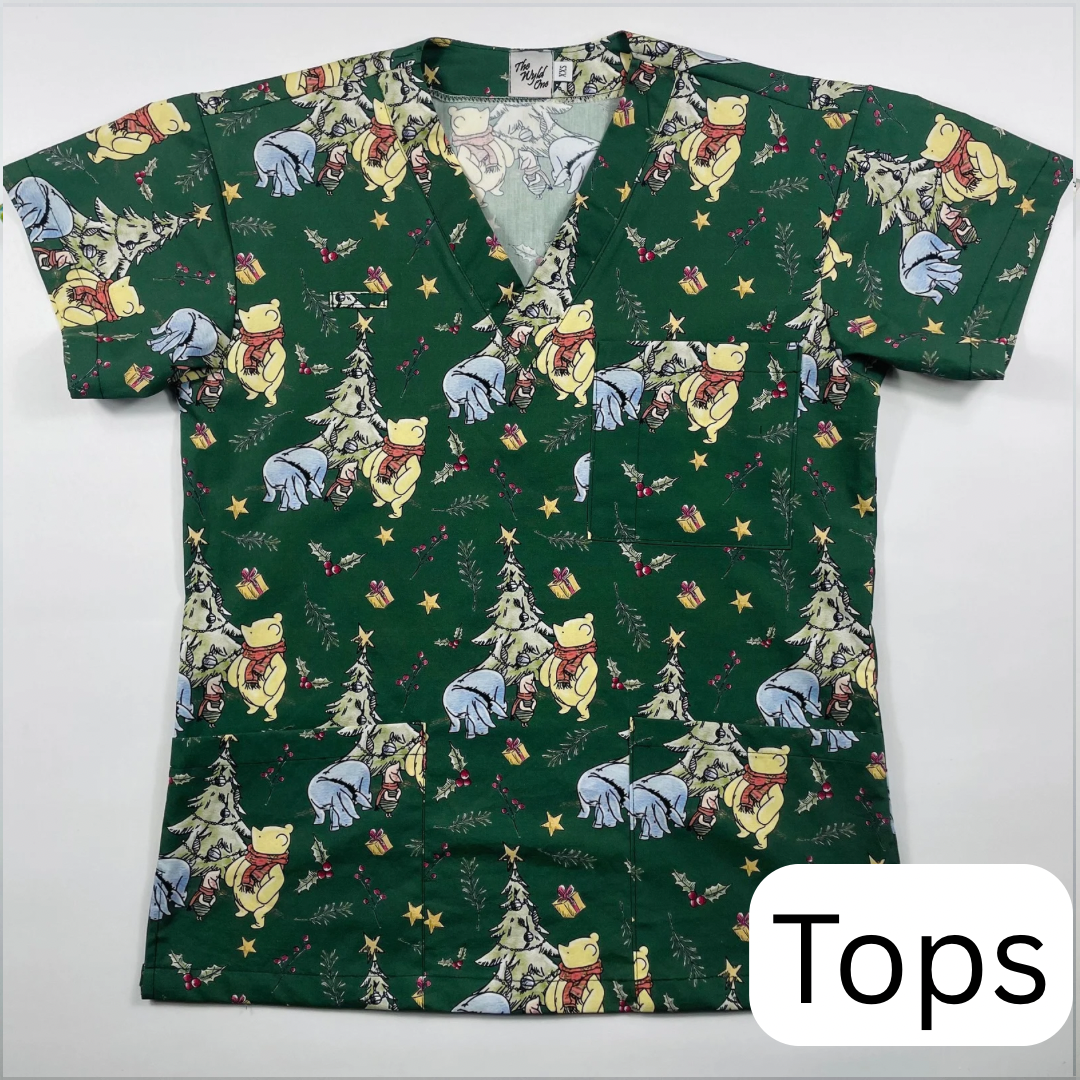 The Christmas Pooh - Dark Green - PREORDER Round 2 - shipping mid November