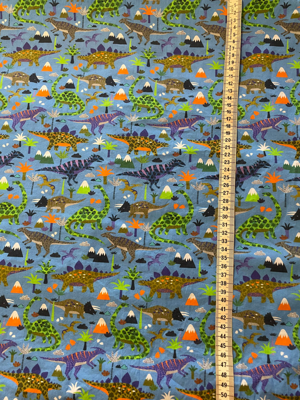 Volcanoes Blue - made to order last one! – thewyldonescrubs