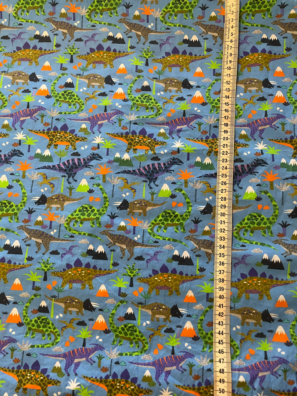 Volcanoes Blue - made to order last one! – thewyldonescrubs