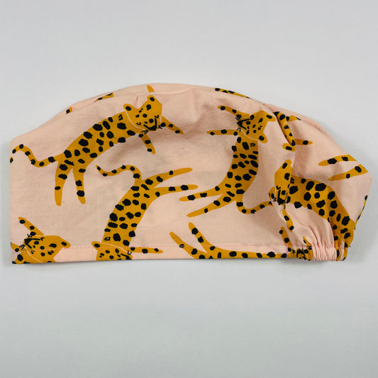 Cheeky Cheetah Scrub Cap