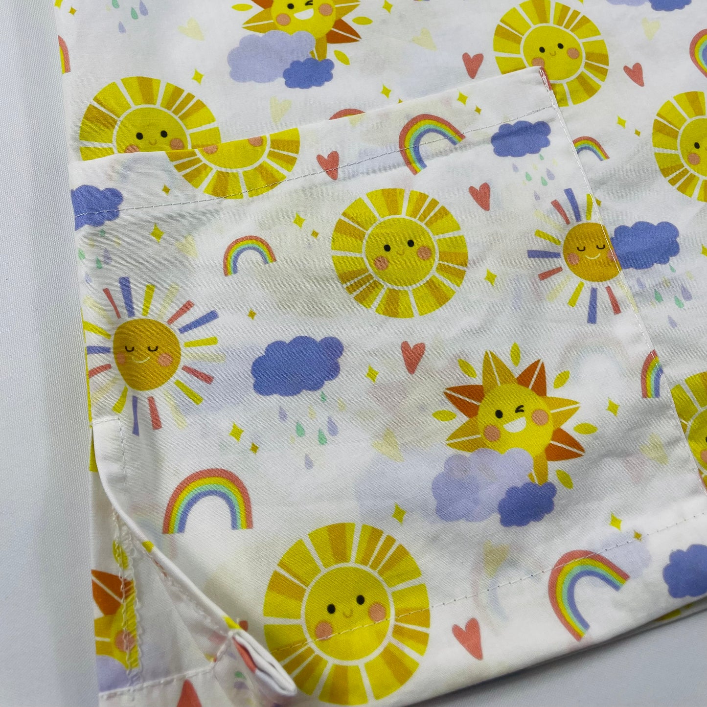 Sunny Days Fun Scrub Top - last one Relaxed fit S!