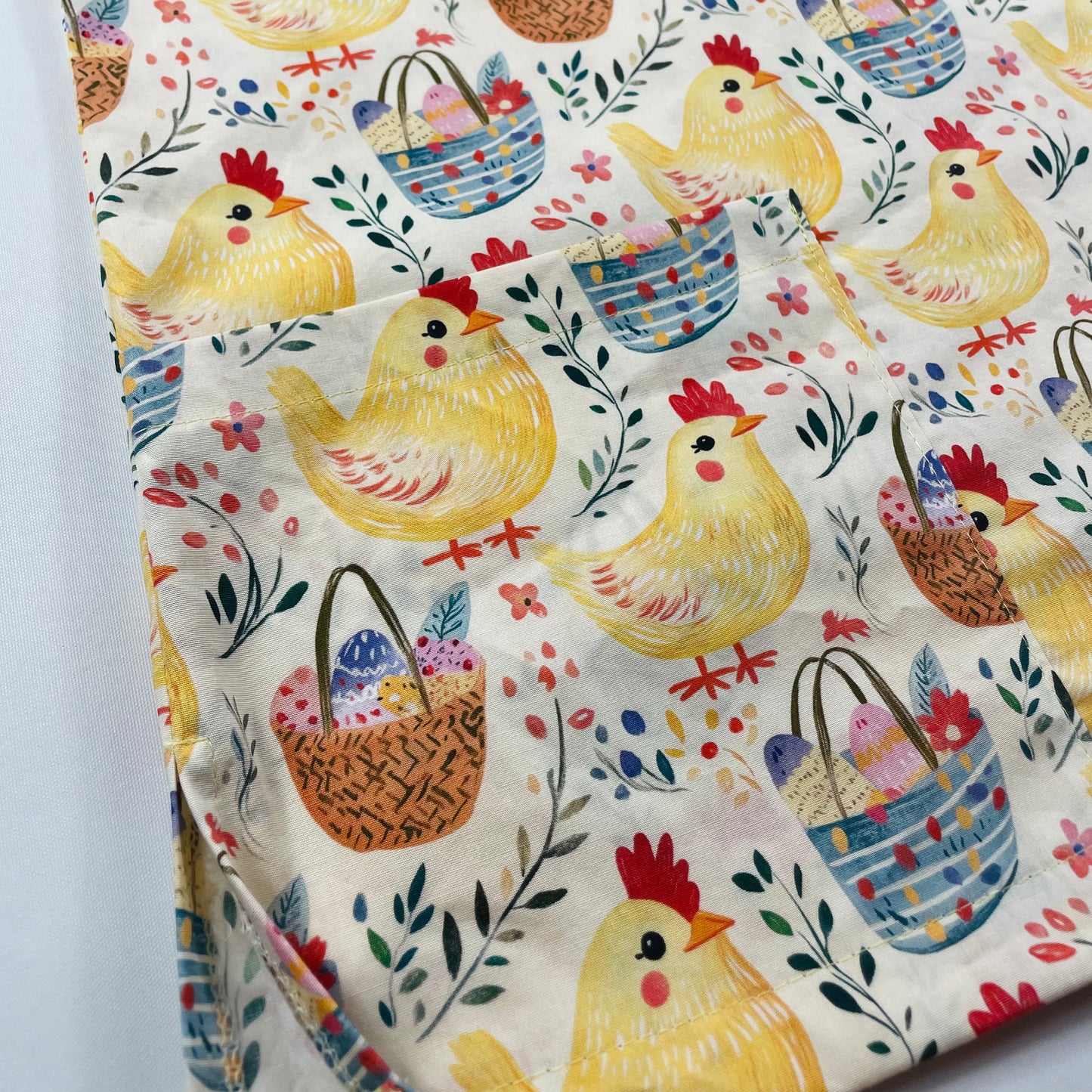 Easter Baskets Fun Scrub Top