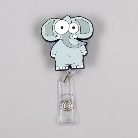 Elephant Badge Reel