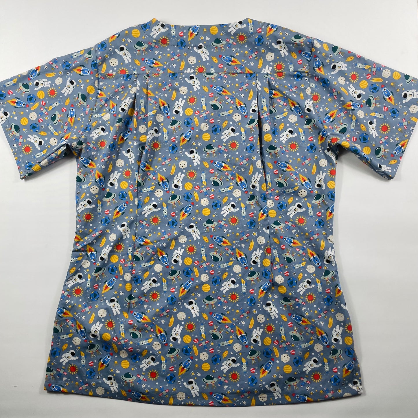 Astronaut Fun Scrub Top