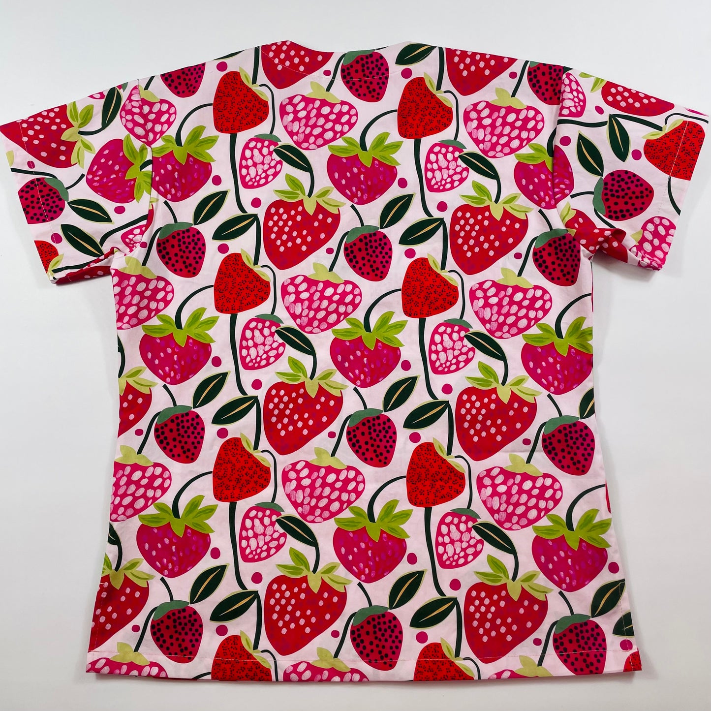 Strawberry Fields Fun Scrub Top