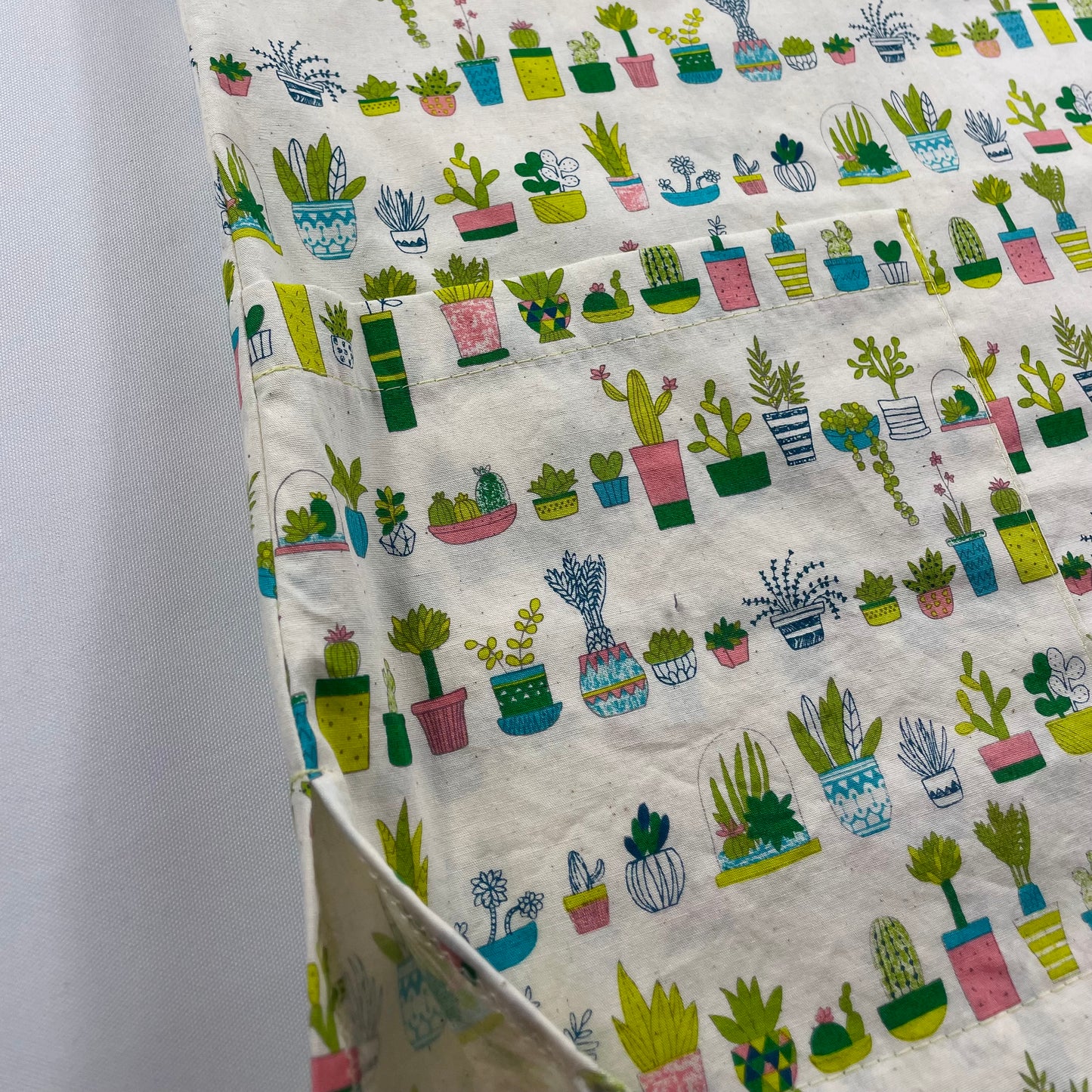 Succulent City Fun Scrub Top - last one Relaxed Fit XS!