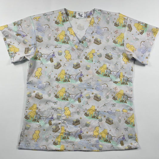 Winnie The Pooh Fun Scrub Top