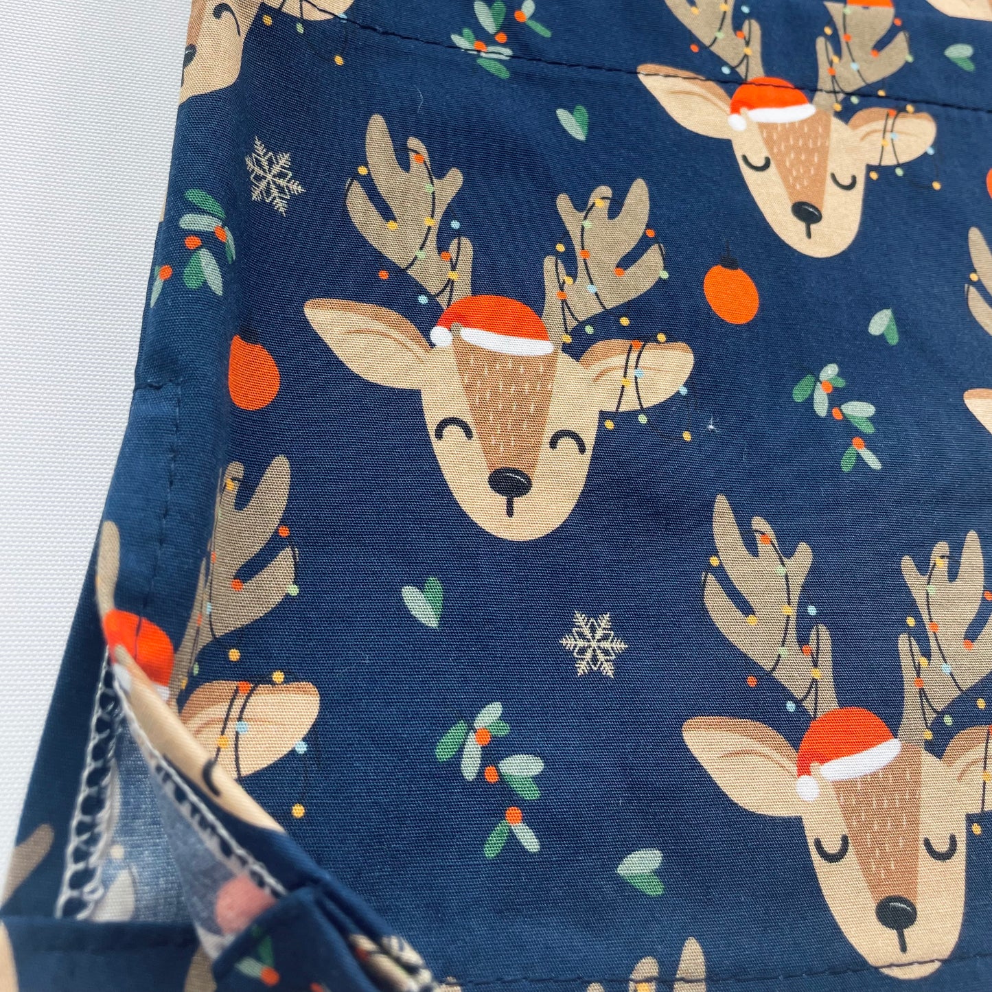 Reindeer Sleeping Navy - ready to ship - last one relaxed fit S!