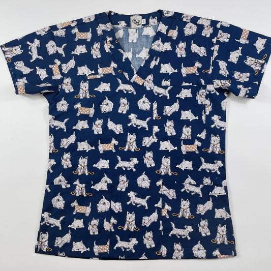 Playtime Fun Scrub Top - last one Relaxed fit XXS!