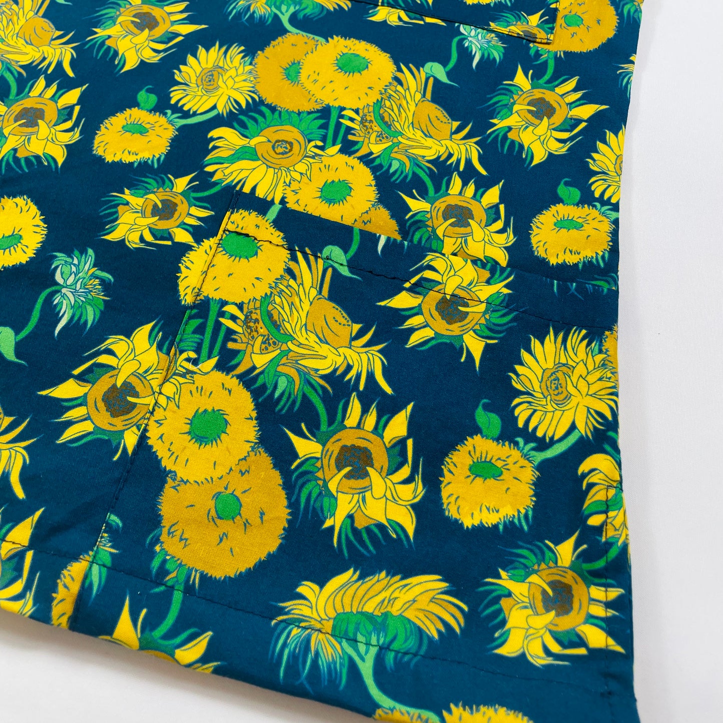 The Sunflower Fun Scrub Top - last one Relaxed fit XS!