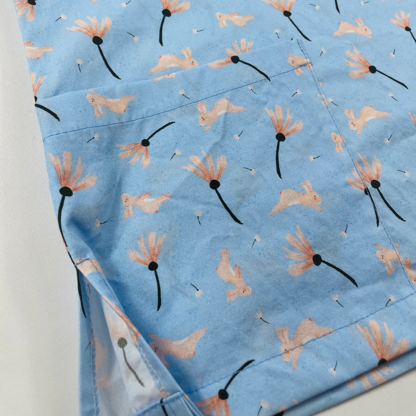 Bunny Breeze Fun Scrub Top - last one Relaxed fit XXS!