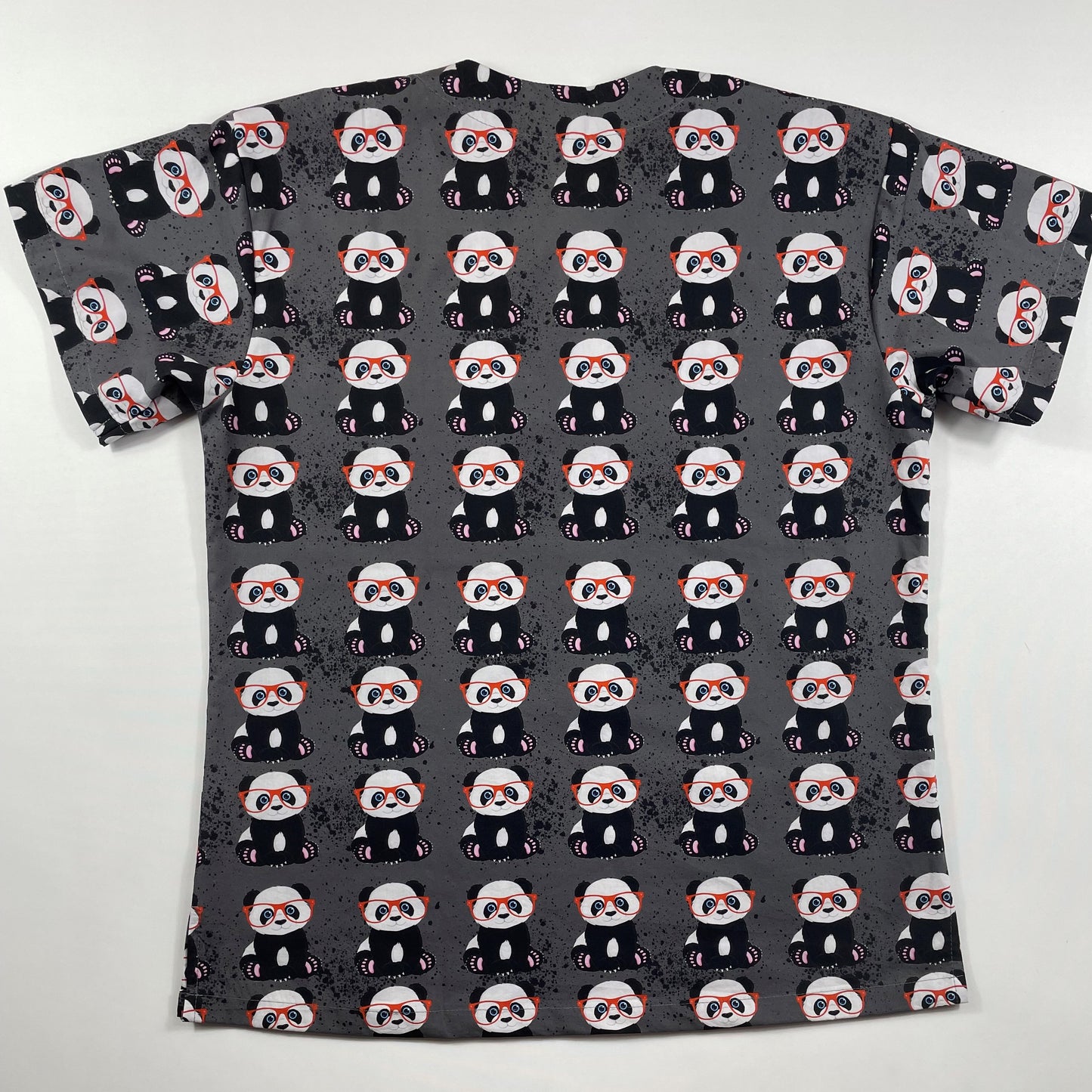 Panda Love Fun Scrub Top