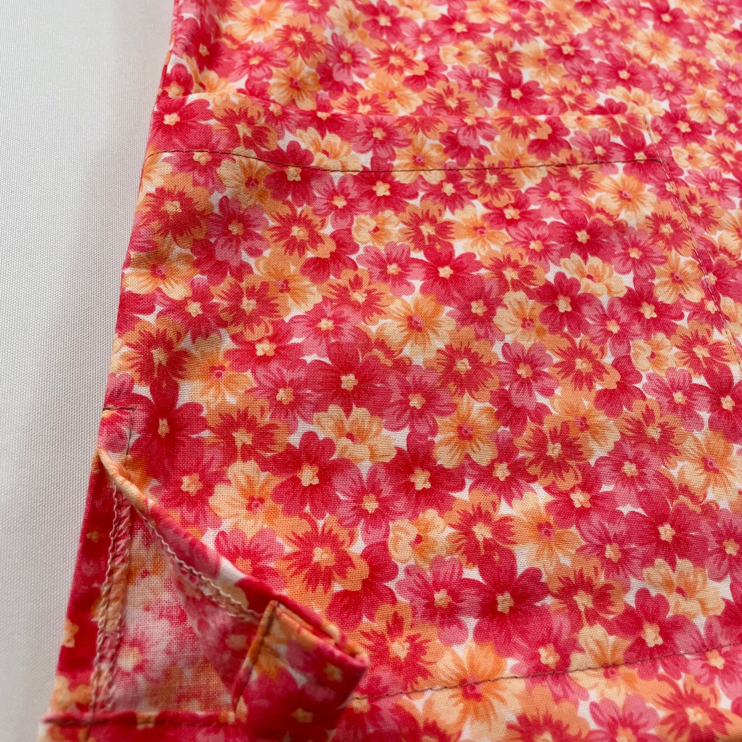 Sweet florals Fun Scrub Top - last one size S!