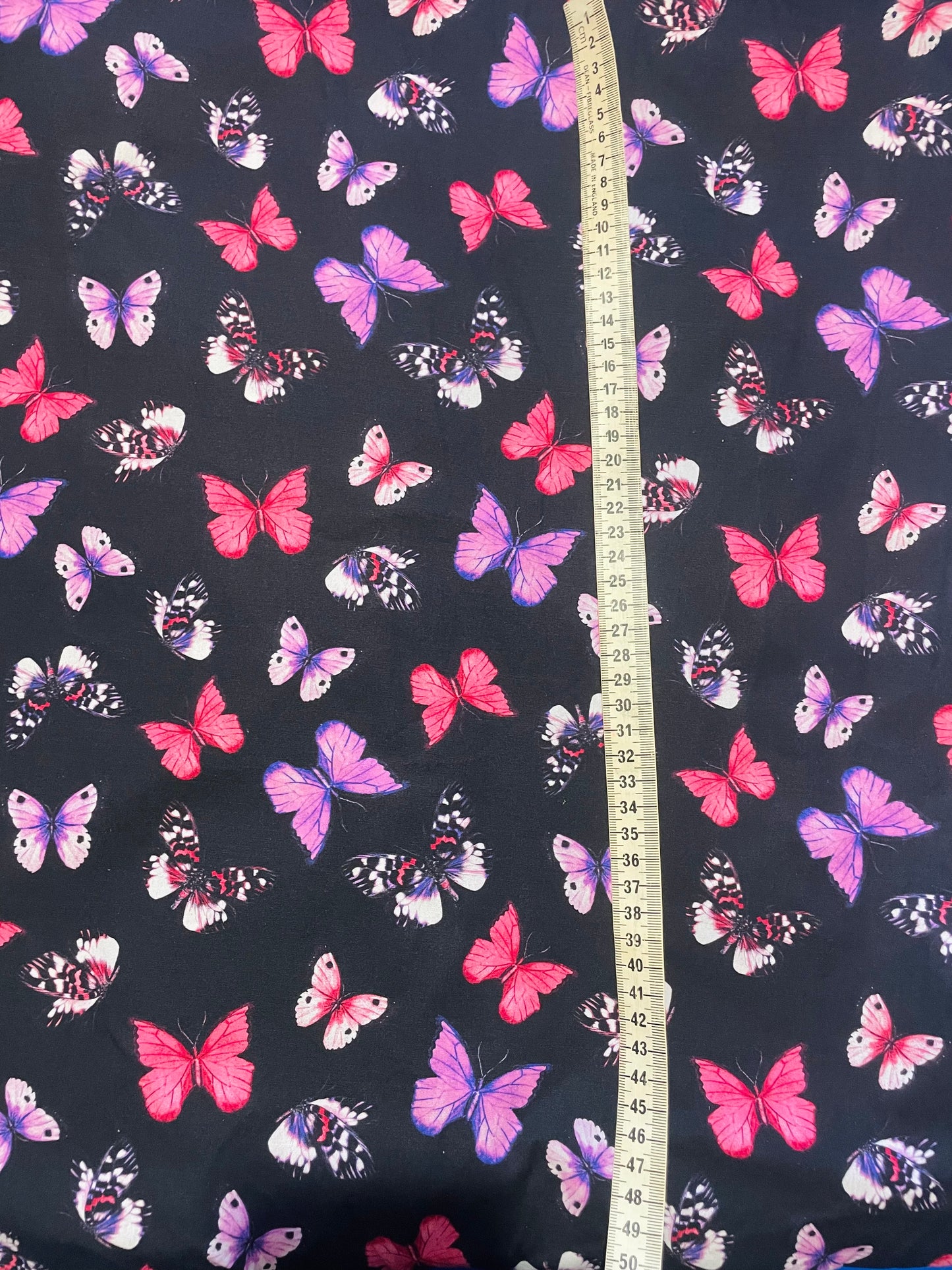 Butterflies on Black - Made to order