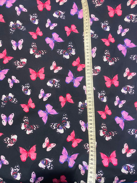 Butterflies on Black - Made to order