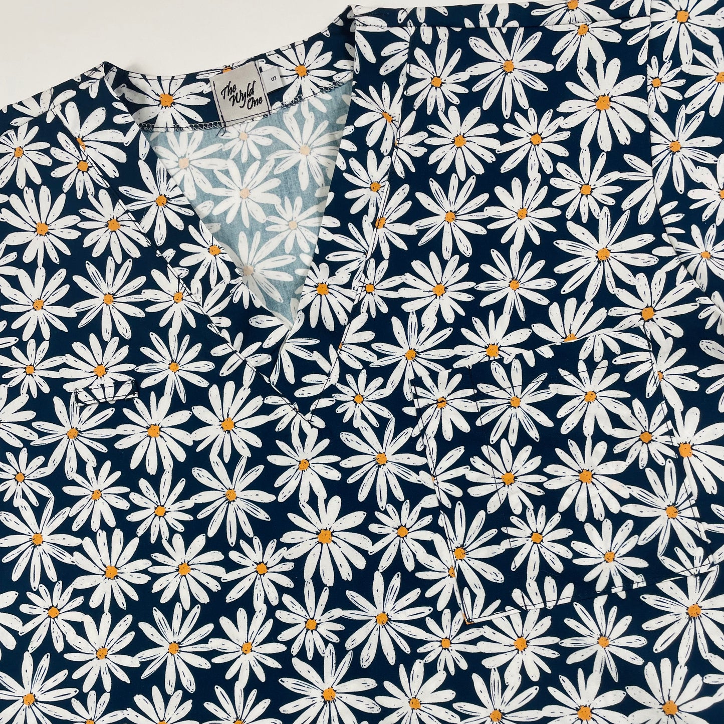 White Daisies Scrub Sets - made to order