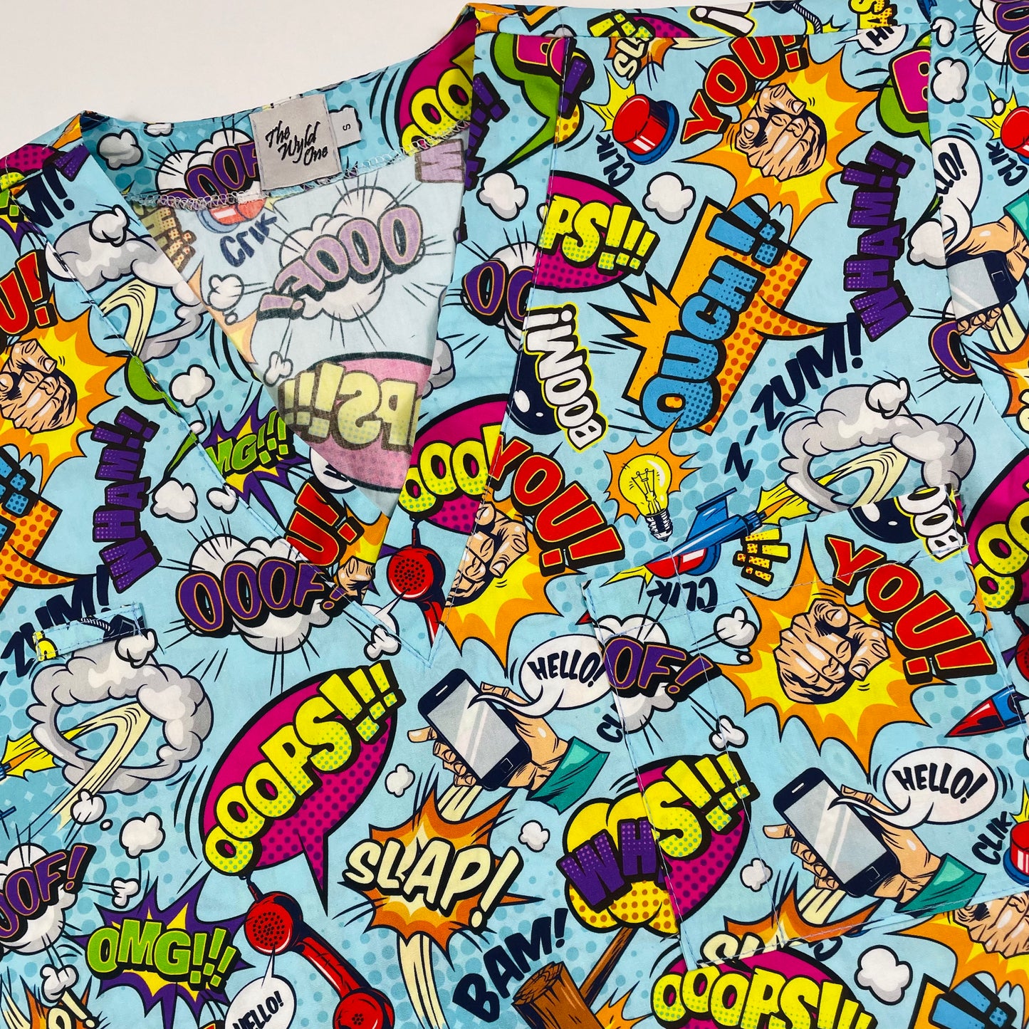 The Comic Book Scrub Sets - made to order